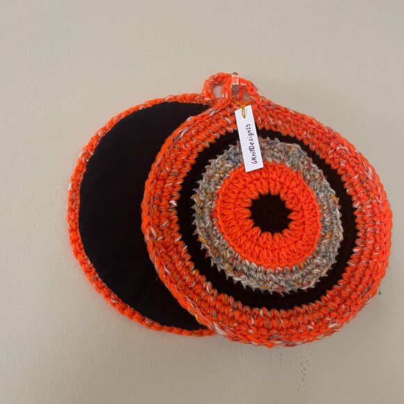 Crochet pot holders, Handmade Trivet - Picture 6 of 7